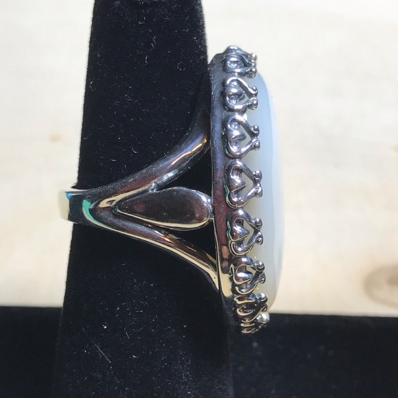 COPY - Beautiful Carolyn Pollack Mother of Pearl Ring - Picture 4 of 4